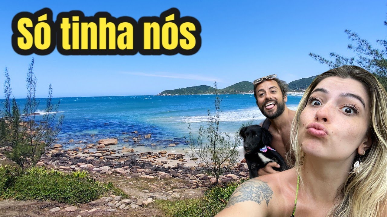 Praia Vermelha em Garopaba SC nos surpreendeu! 😍