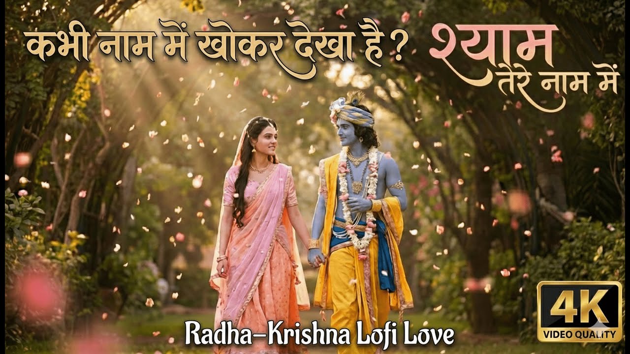 श्याम तेरे नाम में | Radha Krishna Lofi Love Song |Radhe_Krishna_songs#radhekrishna #radha #Krishna 