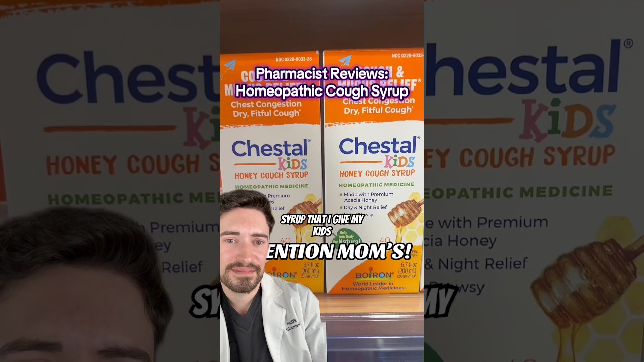 Homeopathic Cough Syrup?!? Pharmacist reviews and warns about one ingredient #cough #coughremedy