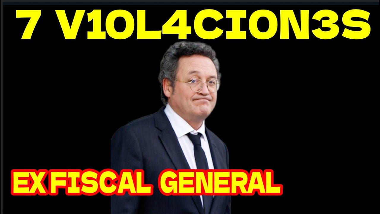 EX-FISCAL GENERAL DENUNCIA ILEGALIDADES DEL TRIBUNAL SUPREMO