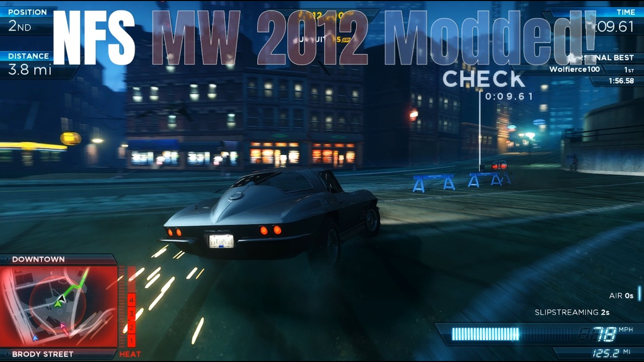Need for Speed Most Wanted 2012 | Beta Mods | FHD Gameplay | RTX 4060 60 Fps