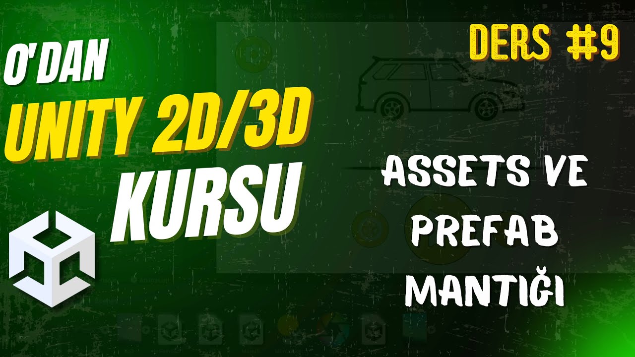 Assets ve Prefab Mantığı | Sıfırdan Unity 6 Kursu (Udemy Course Demo)