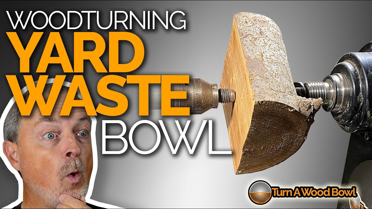 Yard Waste Wood Turned Bowl – Video