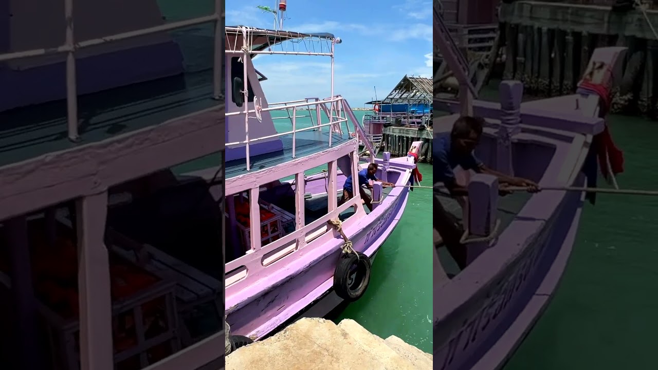 Slow Boat from Rayong 🇹🇭 Ko Samet Island Thailand Beaches