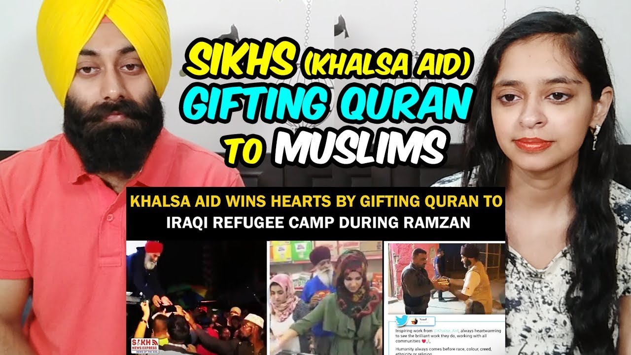 Indian Reaction on Gifting Quran to Iraqi Muslims by Khalsa Aid | Refugee | Ramzan