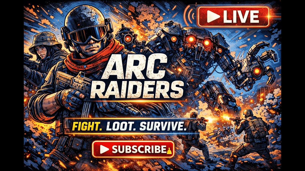 ARC Raiders INDIA LIVE Gameplay #arcraiders #arcraidersindia #indiangamer #live #gaming #gameplay