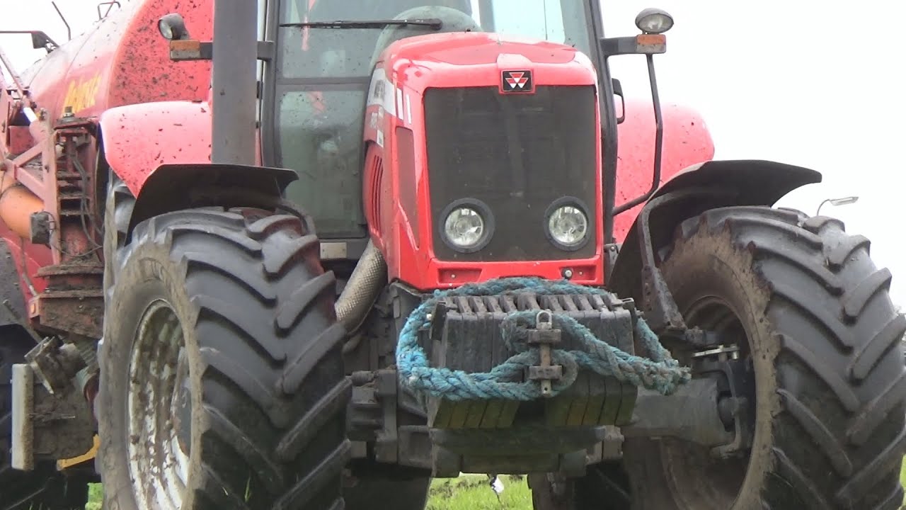 MF 6485 + Schuitemaker | Slurry 2016 | Bomkamp