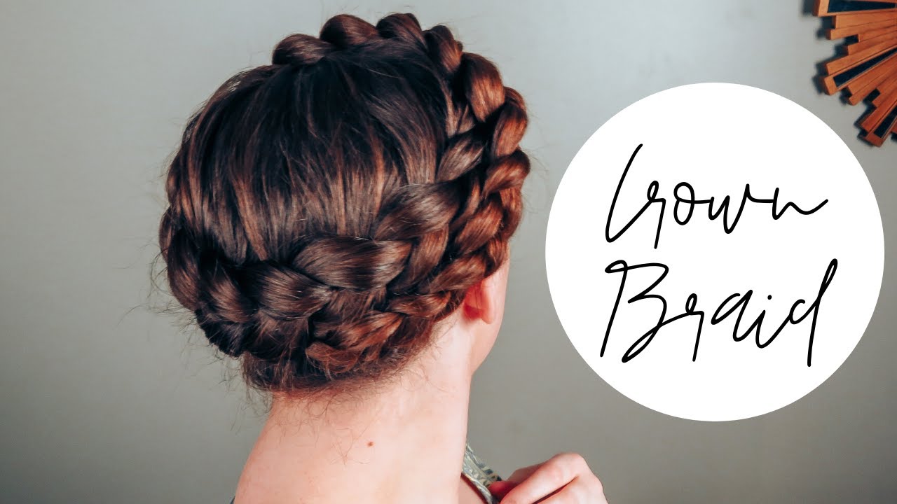 HALO BRAID TUTORIAL | Crown Braid | Braids for long hair