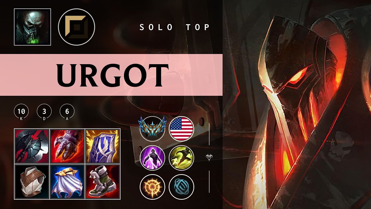 Urgot Top vs Ambessa - NA Challenger Patch 25.24