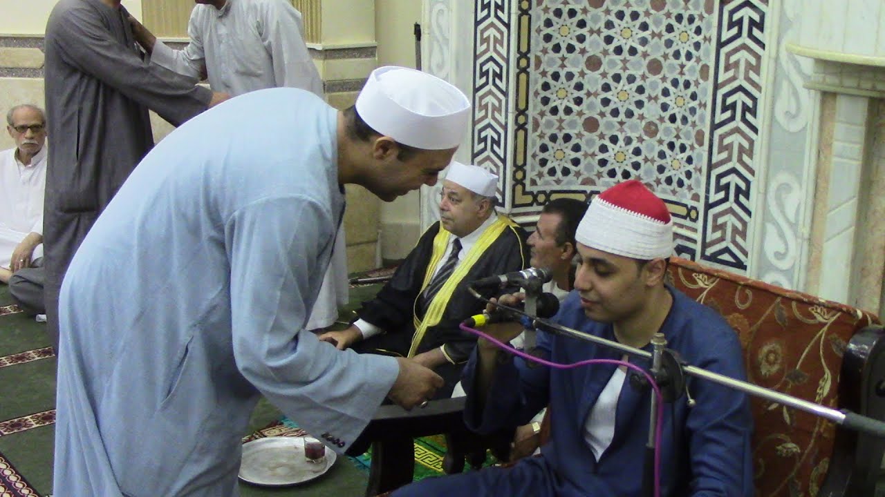 الشيخ محمد عبدالرحمن الخولى = أمسيه دينيه على روح الشيخ محمد جعفر -أبورقبه -أشمون-منوفيه26-8-2018