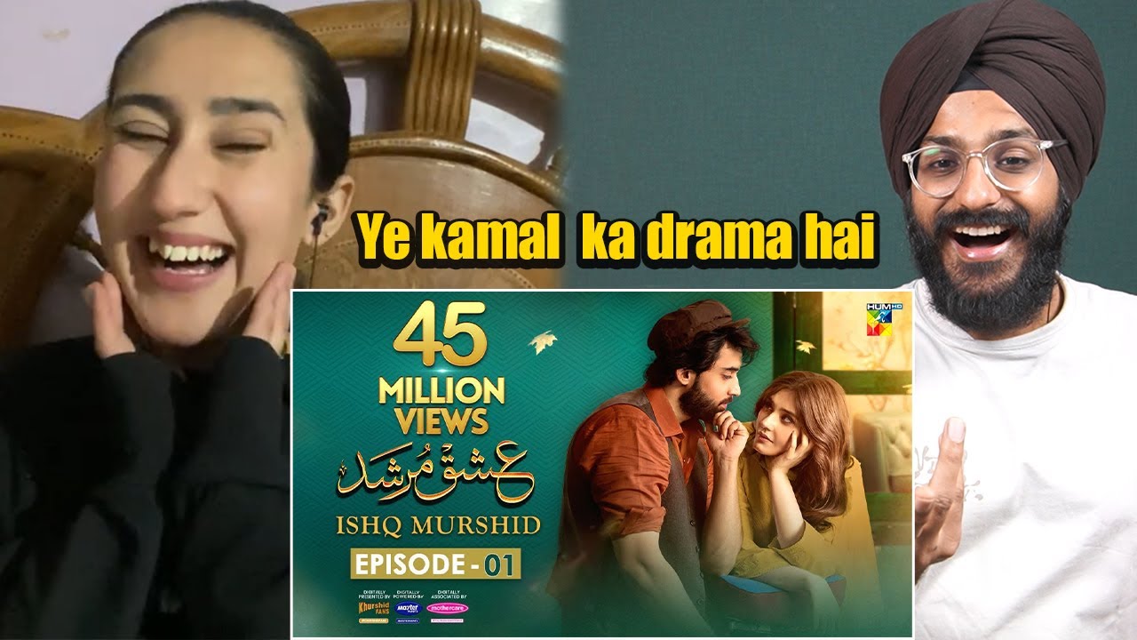 Indian Reaction to Ishq Murshid - Episode 01| Raula Pao