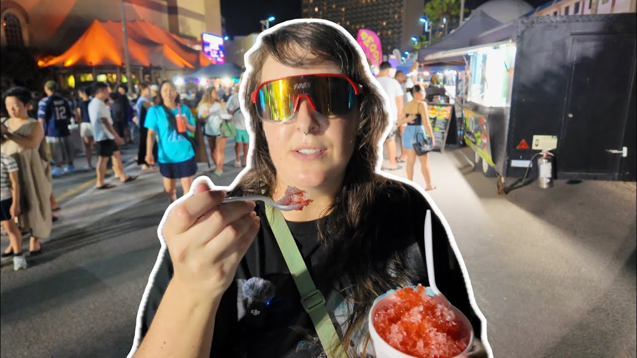 Trying New Things In Guam! | Hiking, Tumon Night Market, Slowalk Cafe Vlog