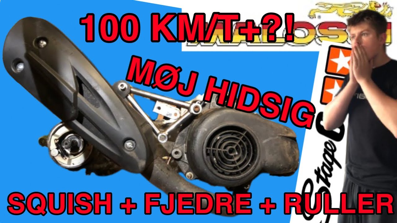 TUNER JOG R BLOK! (Lang Minarelli) - (HIDSIG) - Squish, fjedre og ruller!