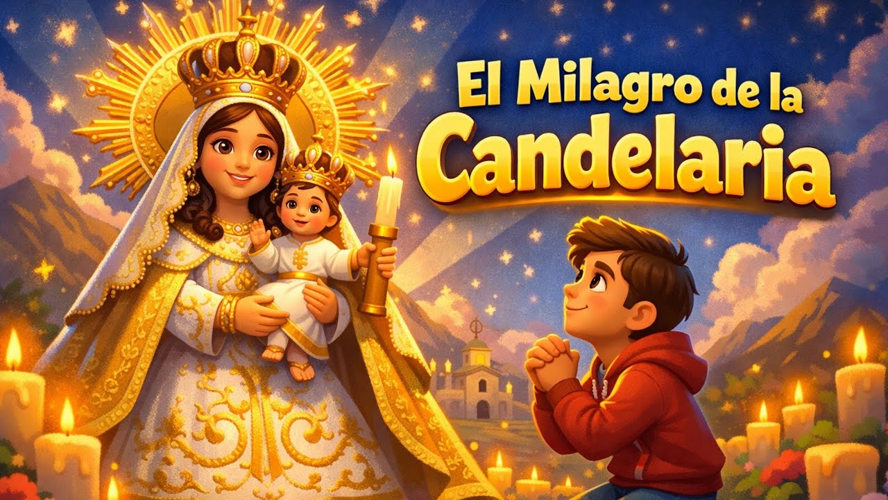 El Milagro de la Candelaria.Una Historia Real de Fe (Cuento para Dormir y Meditar) 🙏✨