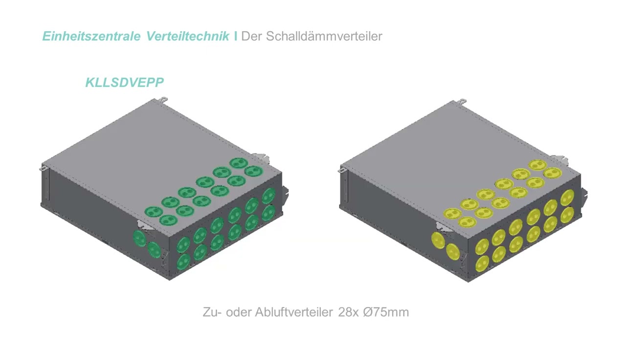 KL Lufttechnik - Einheitszentrale Verteiltechnik - Pr&auml;sentation