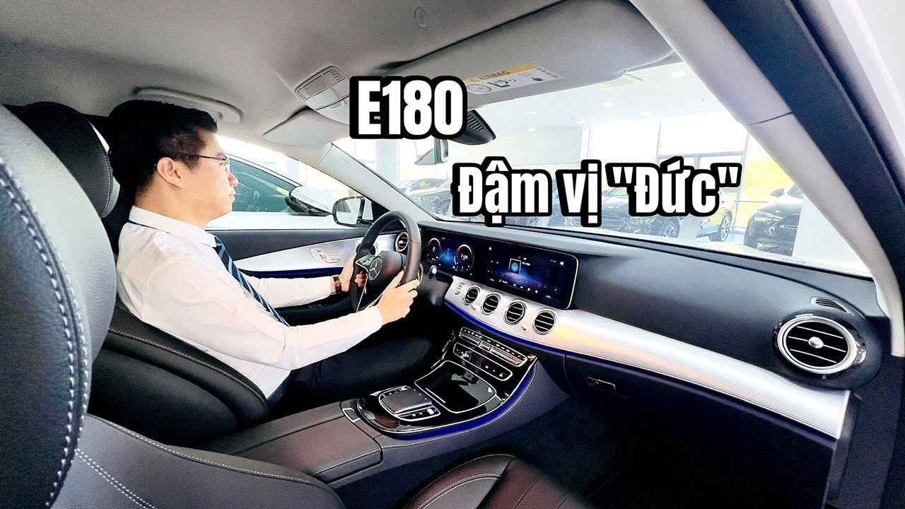 Chi tiết Mercedes E180 2024-2025 giá 2,159 tỷ - rượu đậm vị 