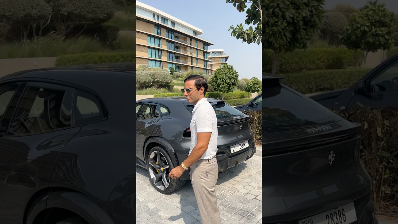 POV: Opening the Most Controversial Doors Ferrari Ever Made in the $600k Ferrari Purosangue