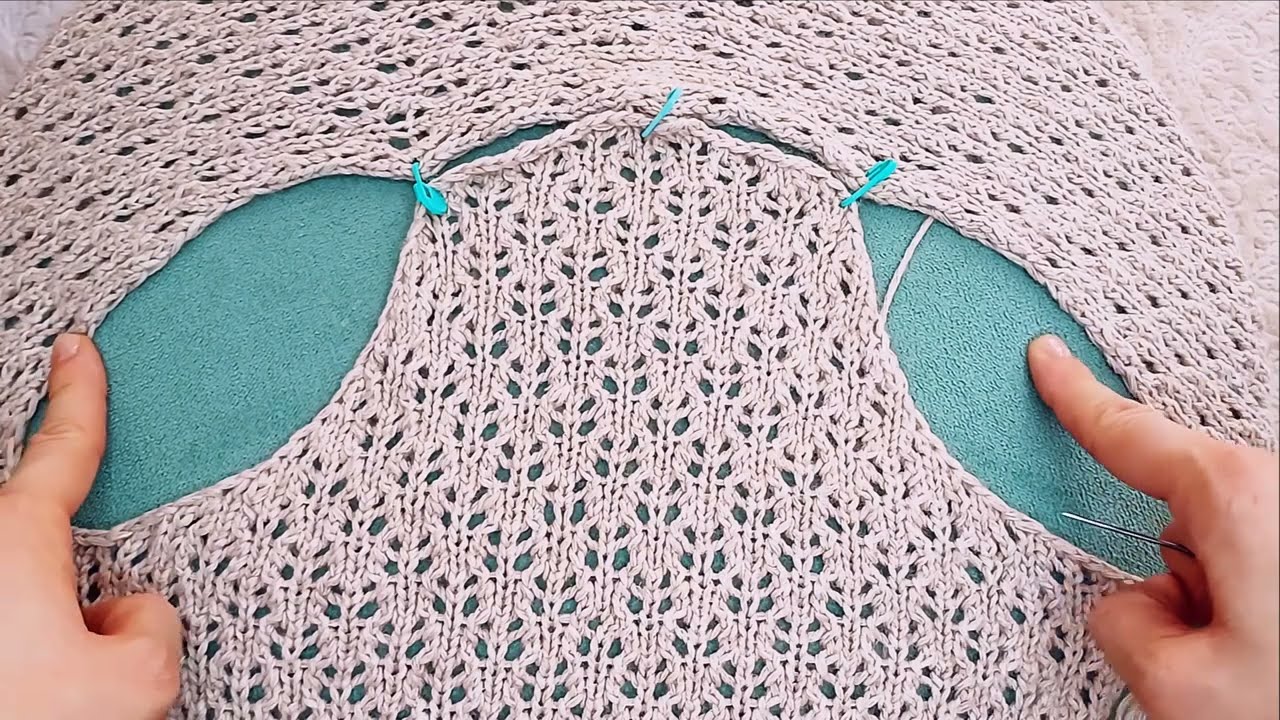 Knitting Tips: How to Seam Set-In Sleeves