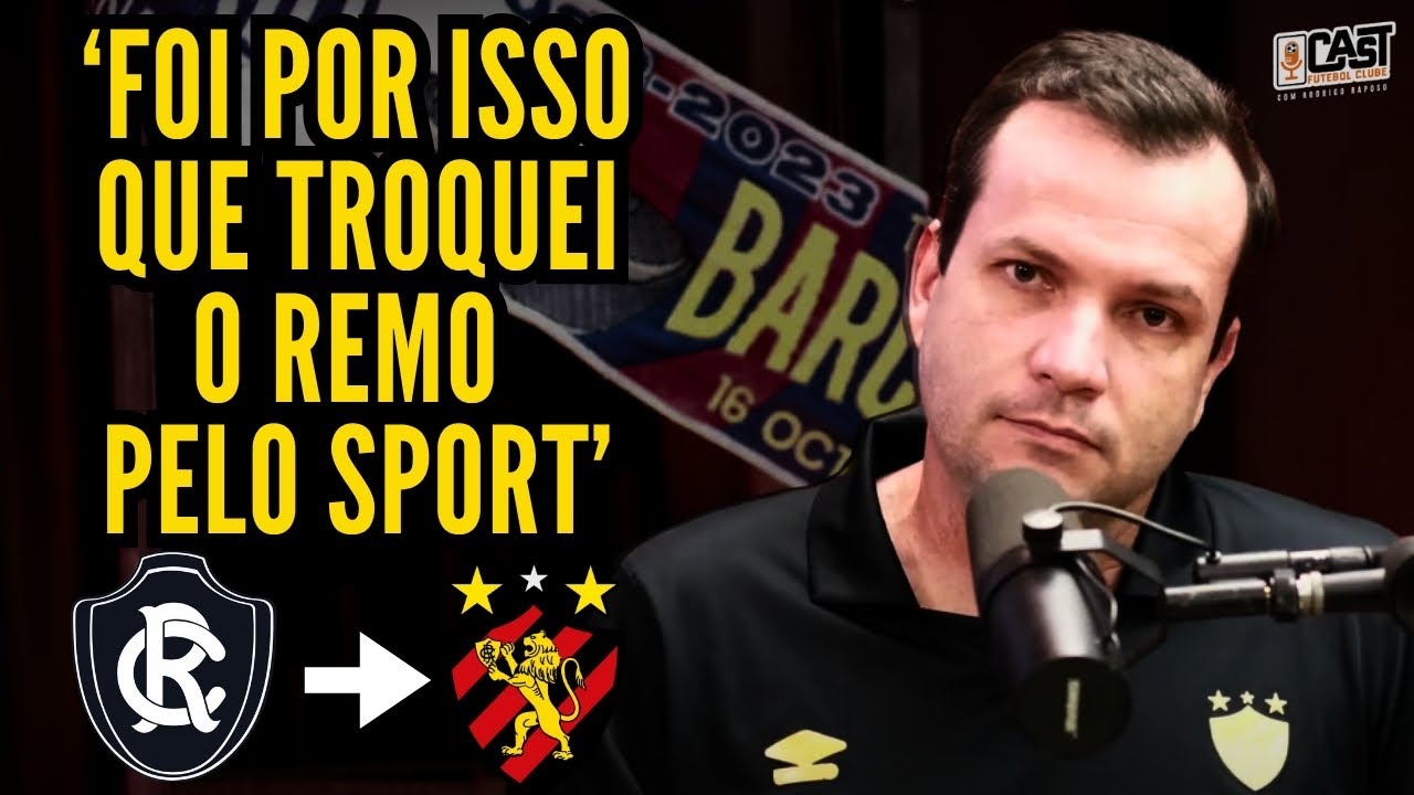 DANIEL PAULISTA EXPLICA SA&Iacute;DA DO REMO E IDA PARA O SPORT