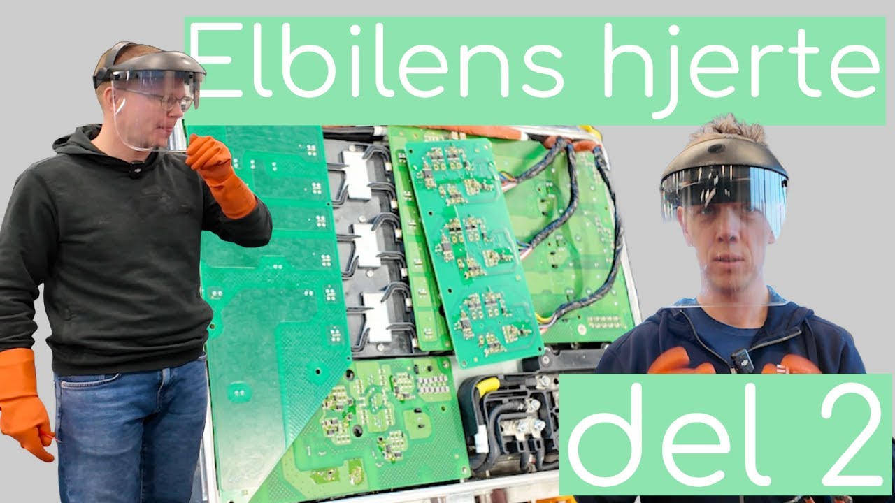 Elbilens hjerte: onboard charger, varmepumpe og ladestik (der mangler en intro på filmen - beklager)