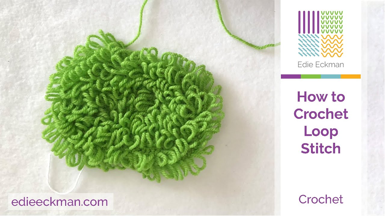 How to Crochet Loop Stitch (Fur Stitch)