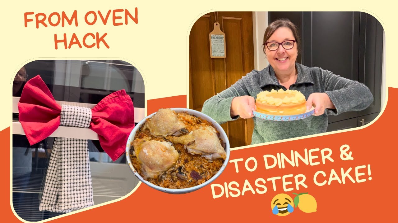 Oven Hack, Lemon Drizzle Cake Fail & A Lovely Homemade Dinner!