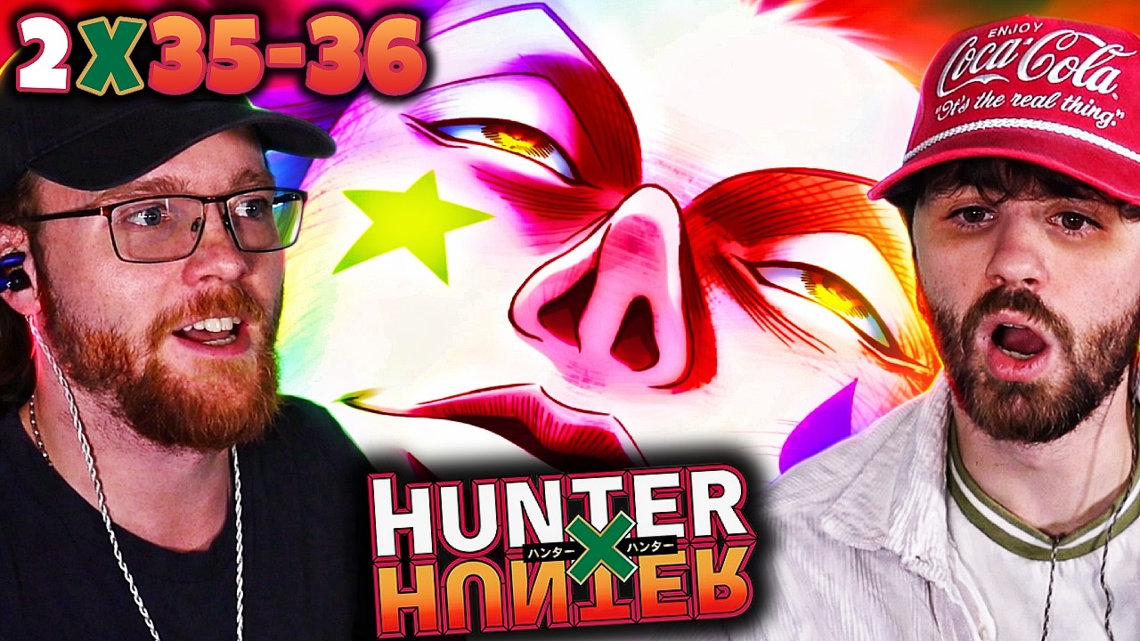 SCHWIIINGGG?! 😱 BROTHERS REACT to Hunter x Hunter Episodes 35 & 36! (For The First Time!)