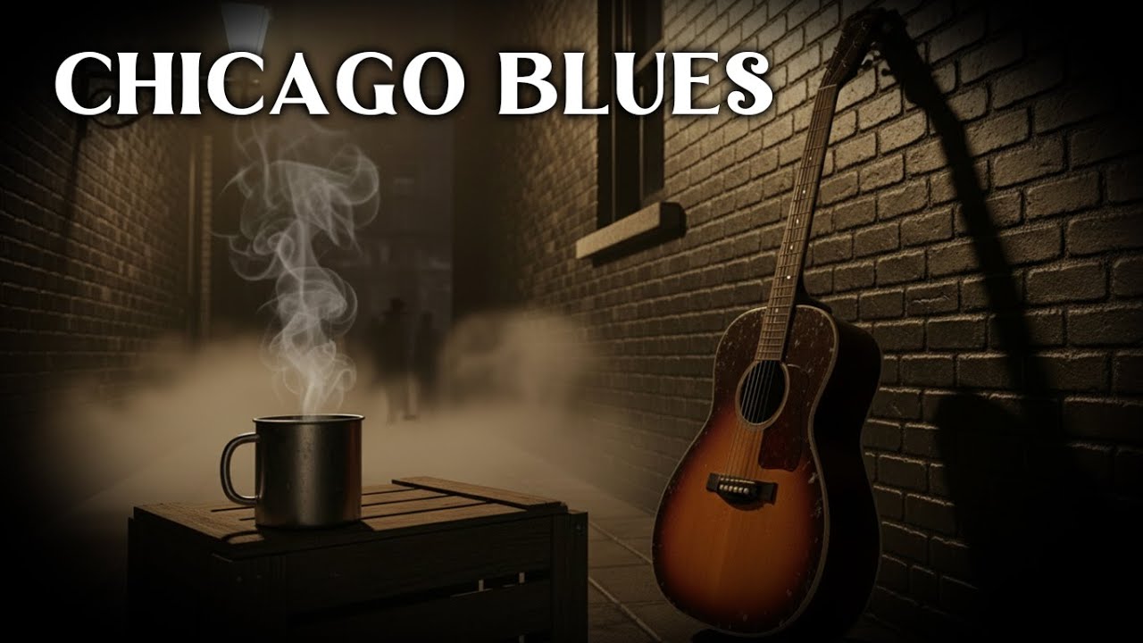 Deep Emotional Chicago Blues Music for Soulful Relaxing Nights | Midnight Blues Voice