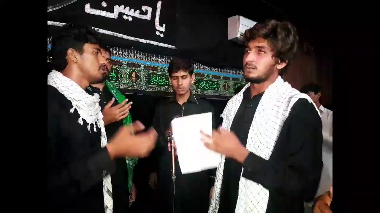 Majlis Sham-e-Ghariban | Allama Munawar Hussain Naqvi | Jamia Alvia Shahkot | Muharram 1442