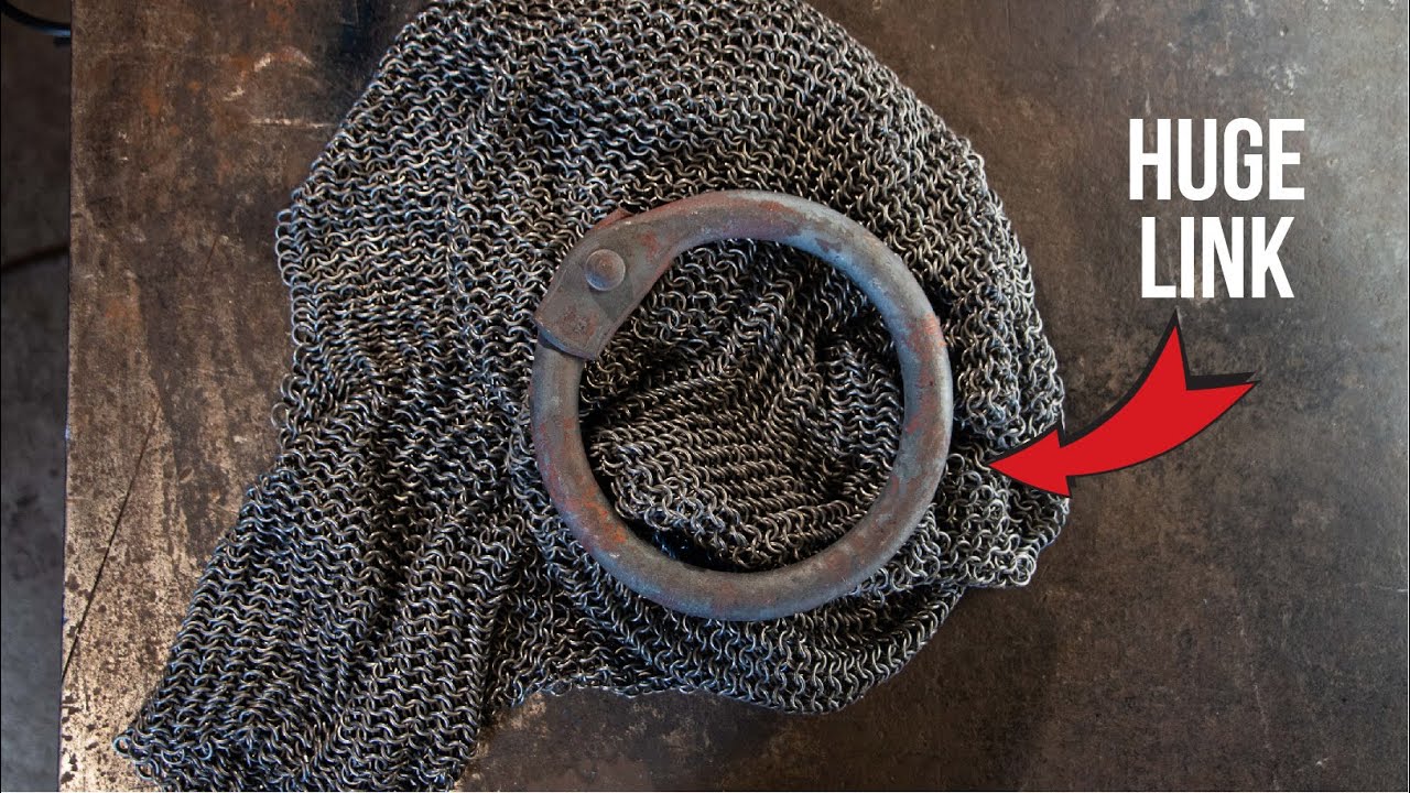 Building MASSIVE Medieval Chainmail.