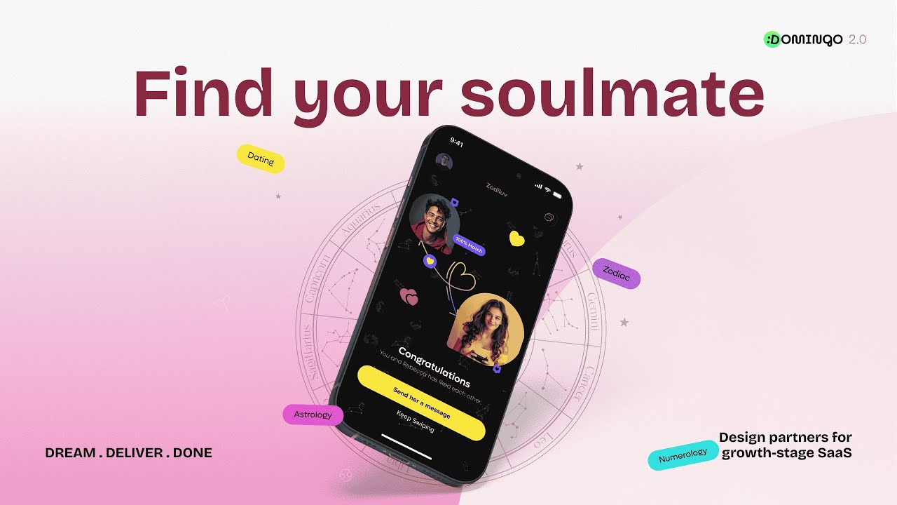 05- ZODILUV - Dating App UI/UX Case Study | Cosmic Matchmaking by Domingo