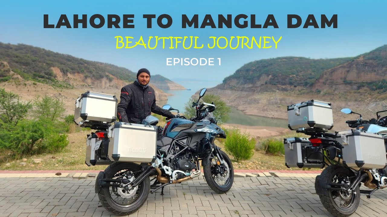 MANGLA DAM ON BIKE | Lahore to Mangla Dam Motovlog | Episode 1