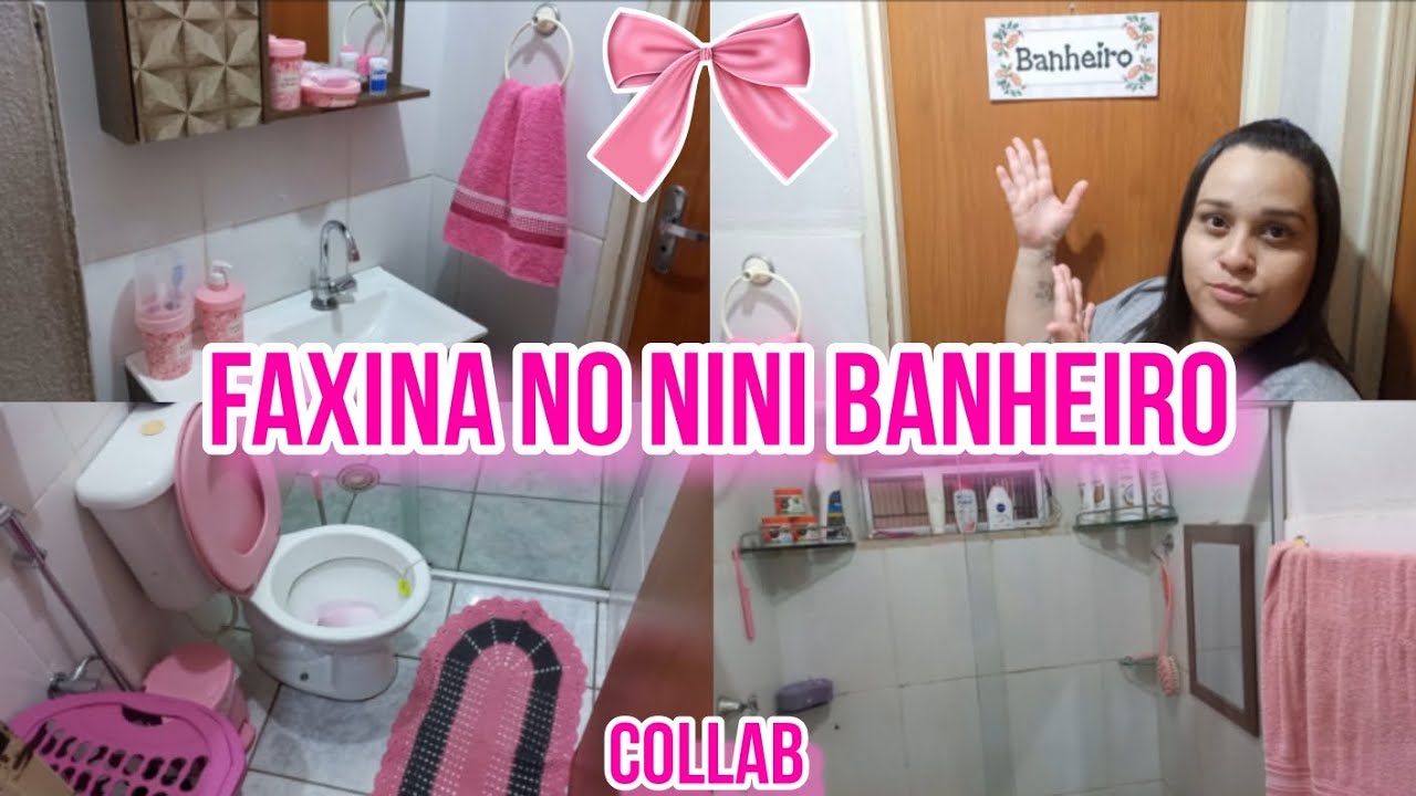 CÔMODO QUE MENOS GOSTO DE FAXINAR | FAXINANDO MEU MINI BANHEIRO