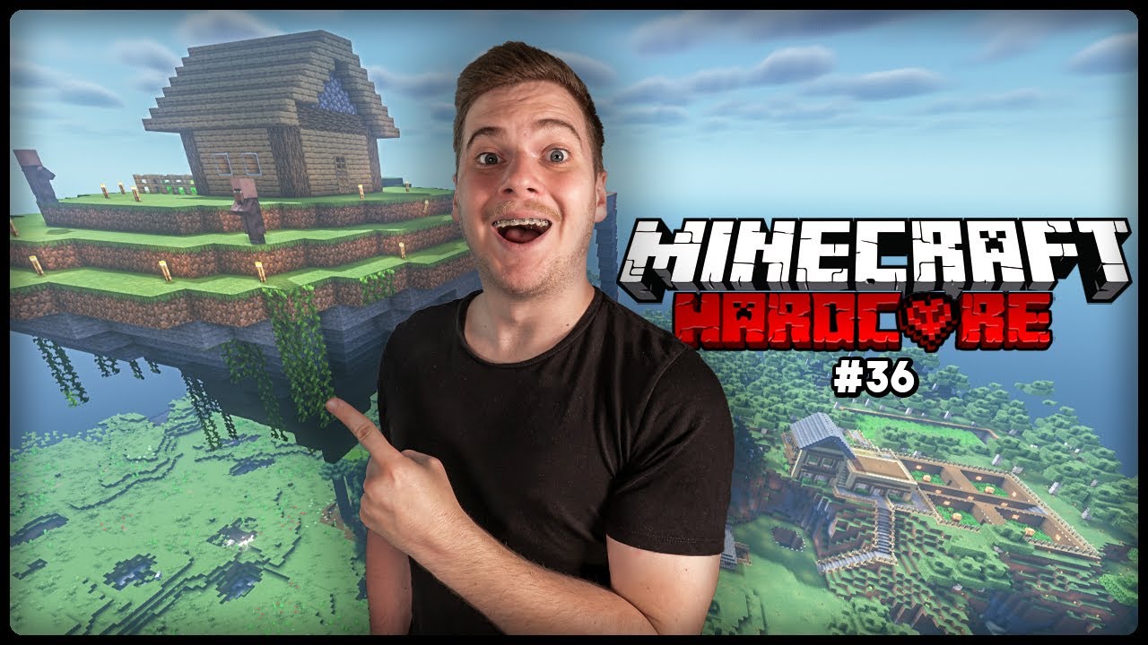LEBEGŐ FALU PROJEKT! 🏡 | MINECRAFT: HARDCORE - 36. r&eacute;sz