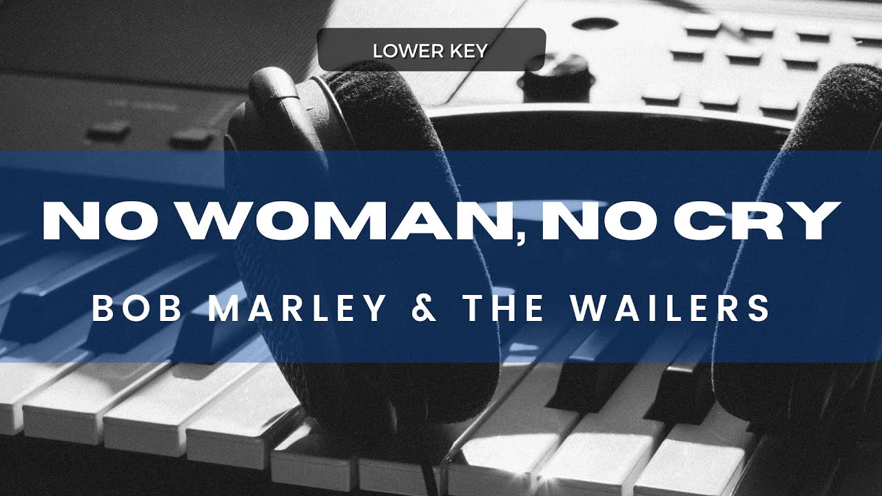 No Woman, No Cry - Bob Marley & The Wailers (Acoustic Karaoke) Lower Key