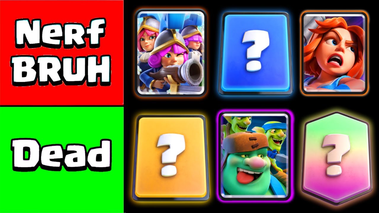 I BRUTALLY Ranked Every Card in Clash Royale