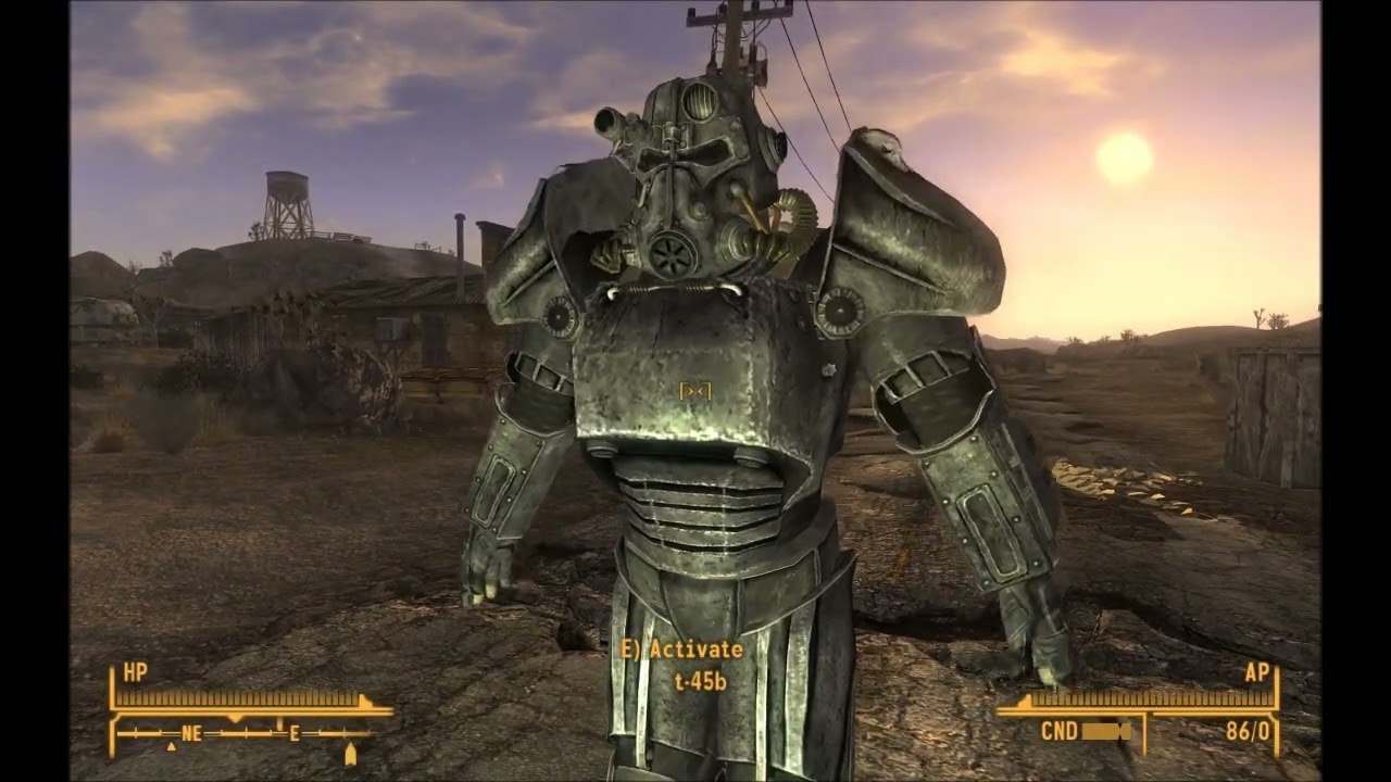 Fallout New Vegas Power Armor Project WIP
