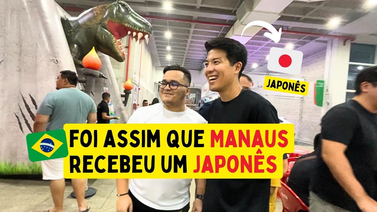 Foi assim que Manaus recebeu um japonês.
