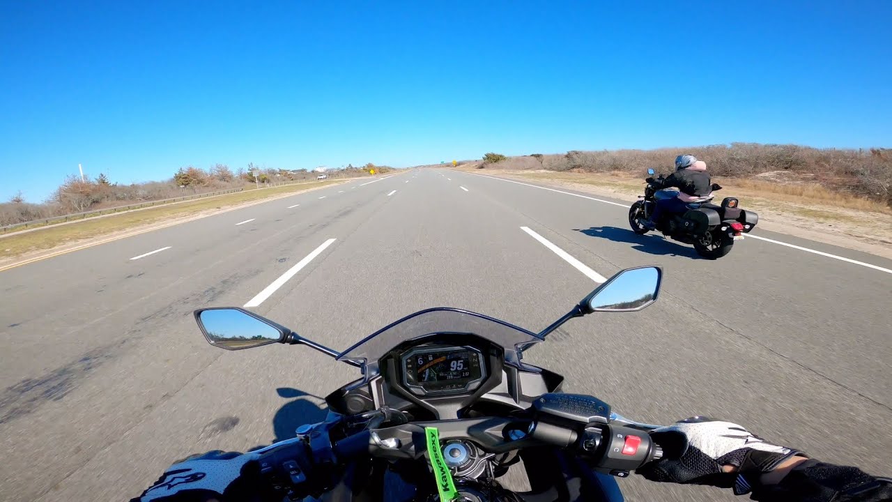 another top speed run with the broski | 2023 ninja 650