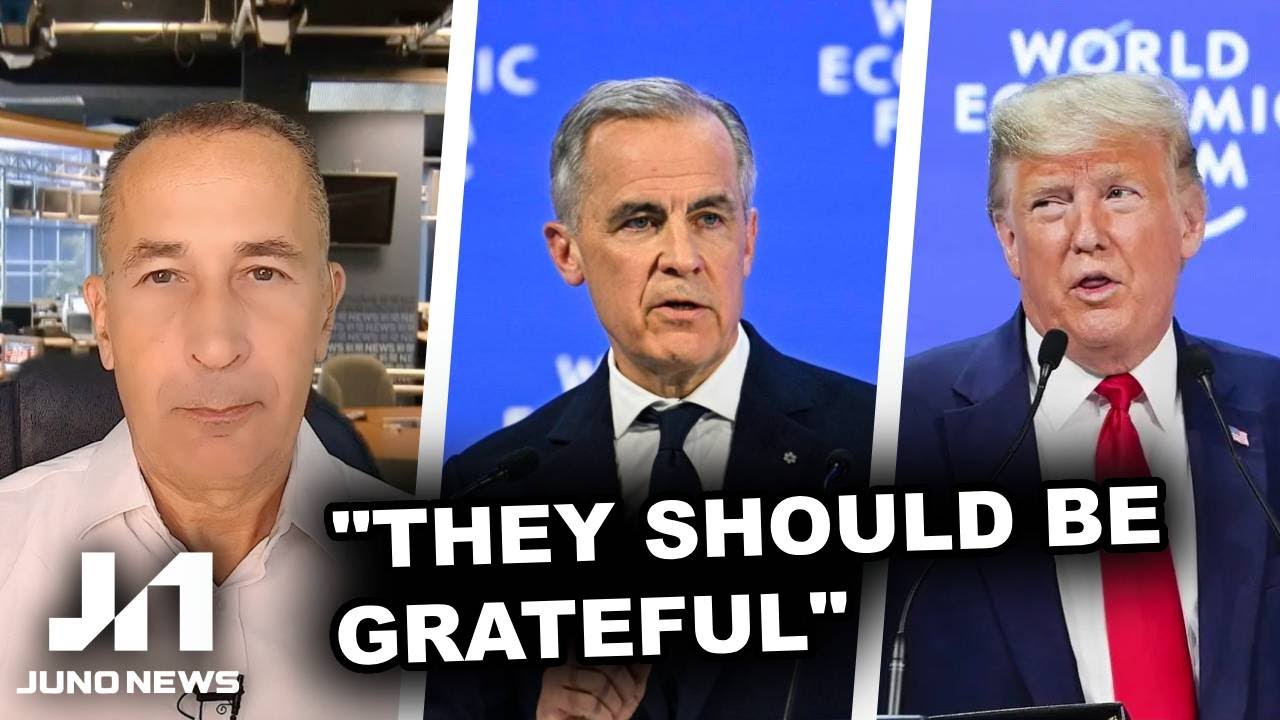 Trump TORCHES Carney over WEF speech