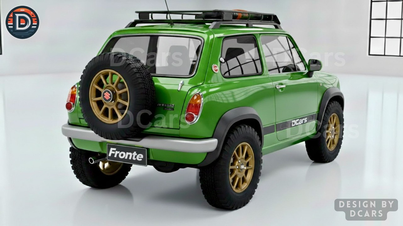 🚙✨ Концепт Suzuki Fronte Retro Offroad 2027 года – дизайн от фаната, неофициальный, но впечатляющий.