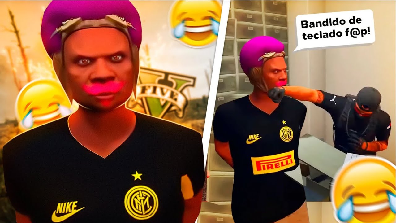 IRRITEI O SEQUESTRAD0R NO ASS@LT0 AO BANCO - GTA RP