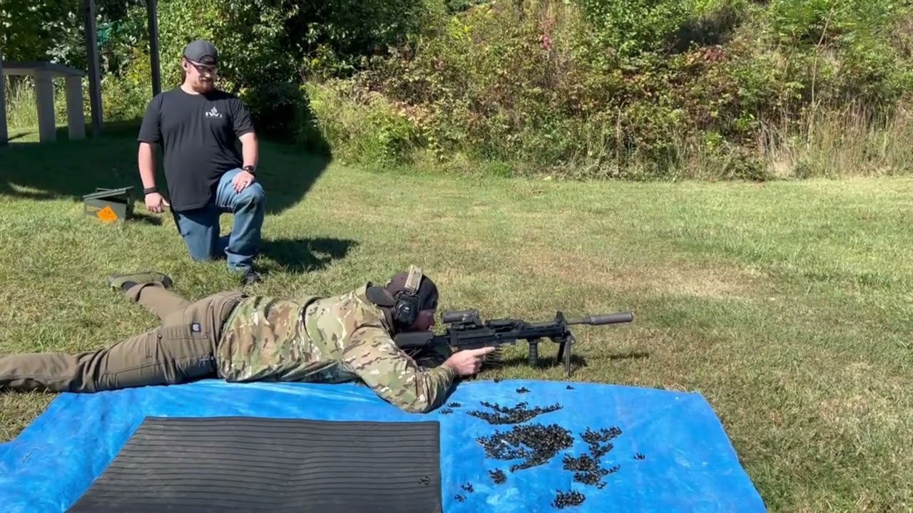 IWI NEGEV BELT FED SUPPRESSED in .308