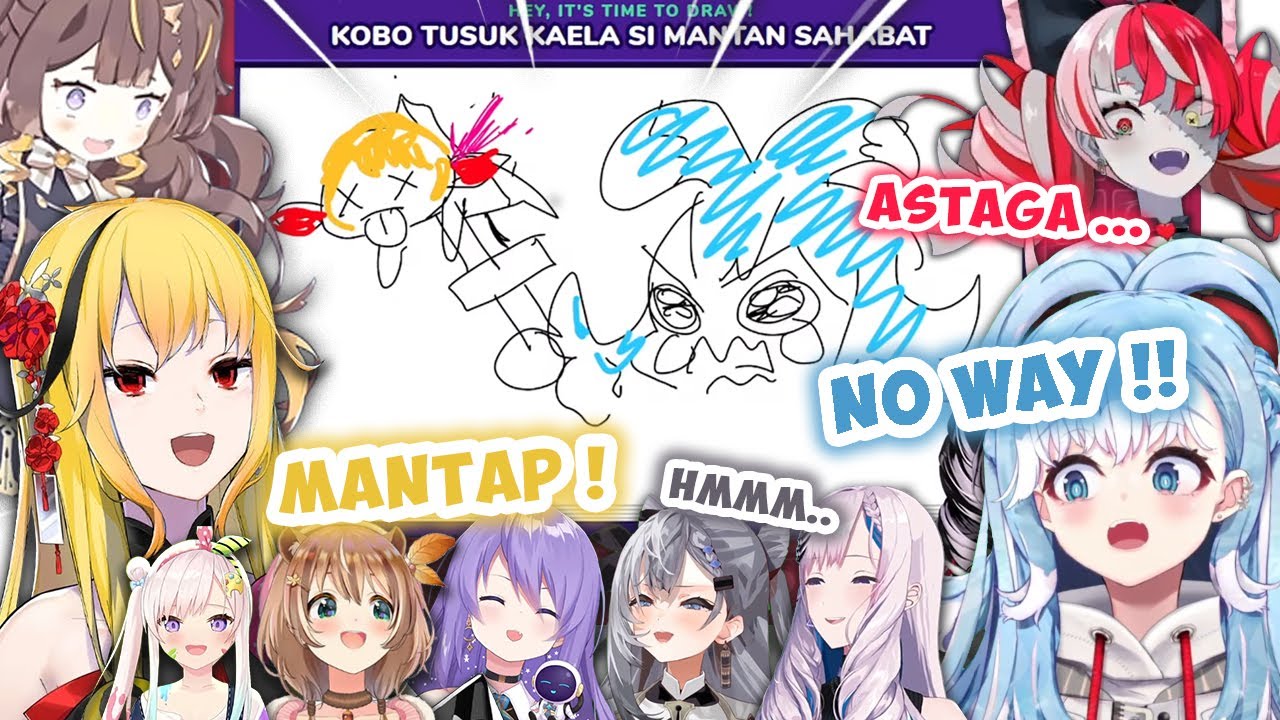 All POV Reaksi Semua Member Holoid pas dapetin Gambar 