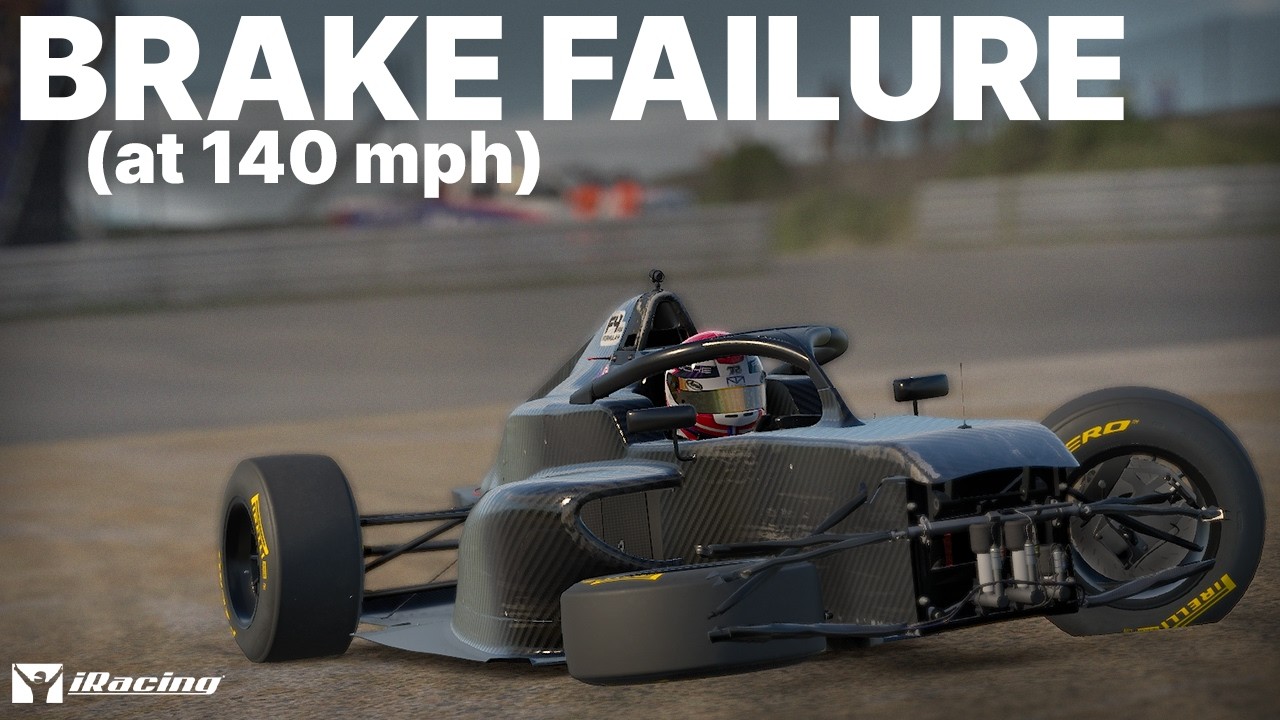 this is what happens when your brakes fail in iRacing&hellip;