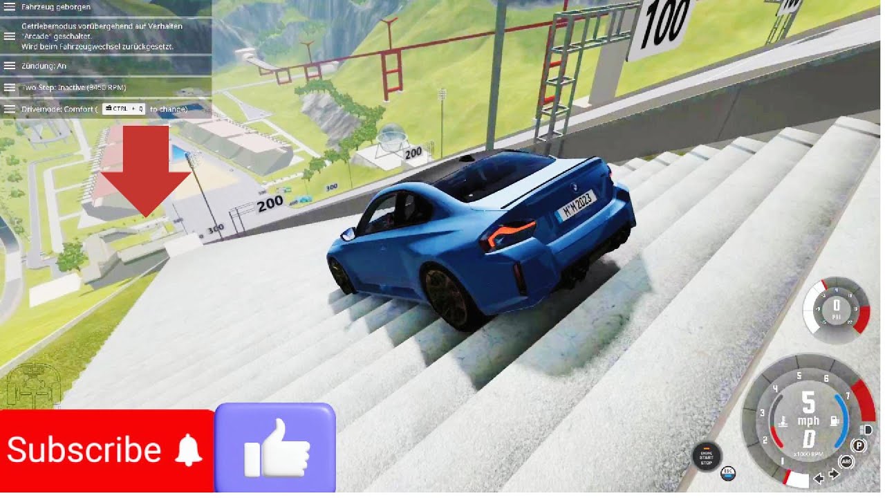 The Cars to the destination watch until the end !!! #youtube #beamngdrive