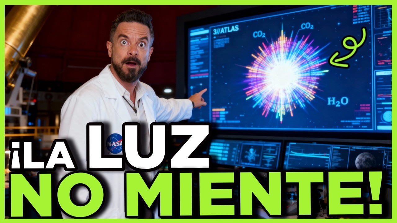 ¿Cómo sabemos de qué está hecho 3I/ATLAS sin tocarlo?