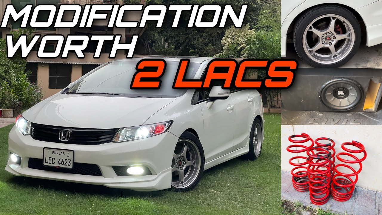 Honda civic rebirth modified review 🔥 || First Built || Total cost? 💵