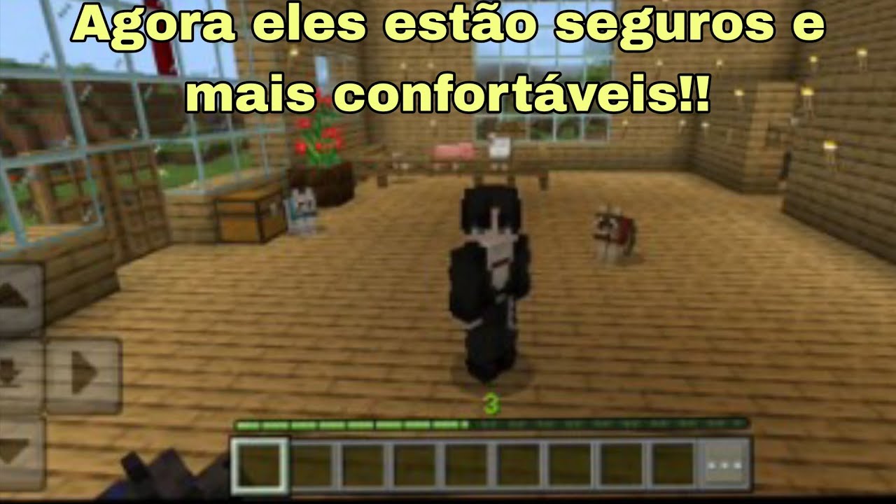 Redublagem BTS: Jungkook jogando Minecraft #02: Eu criei uma casa  só para os meus pets!