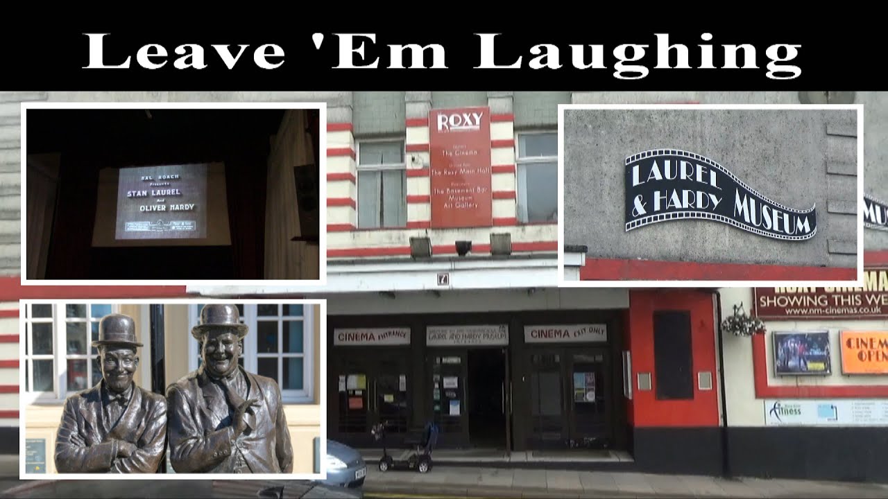 Laurel and Hardy in Ulverston Museum
